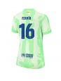 Barcelona Fermin Lopez #16 Ausweichtrikot für Frauen 2024-25 Kurzarm